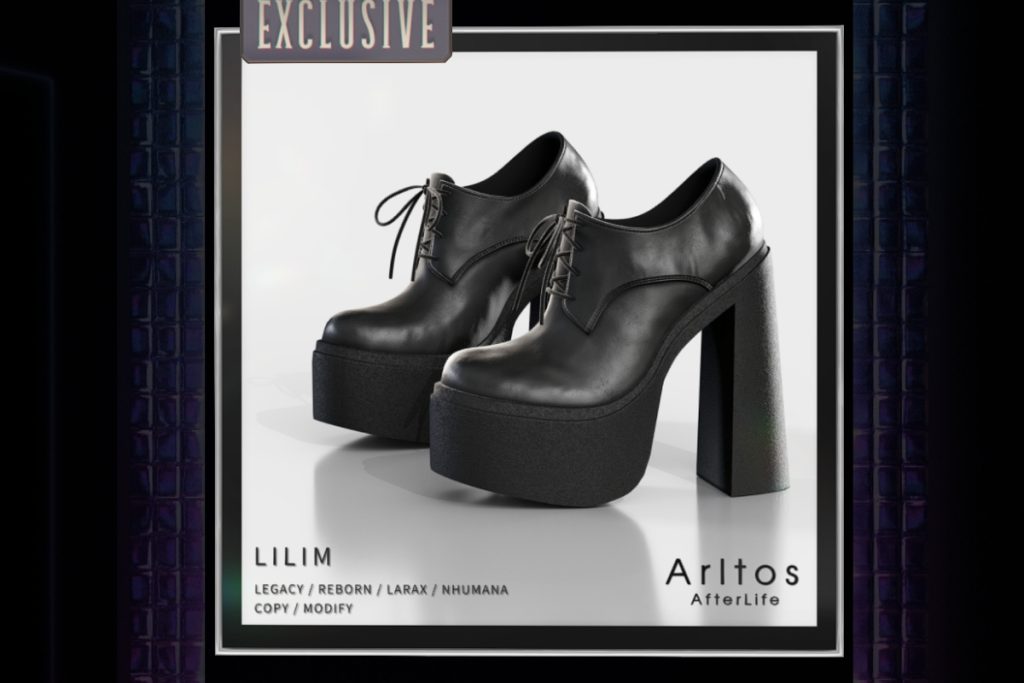 Lilim Heels -  Legacy/MaitreyaX/Nhumana/Reborn, L$199 each/L$479 FP