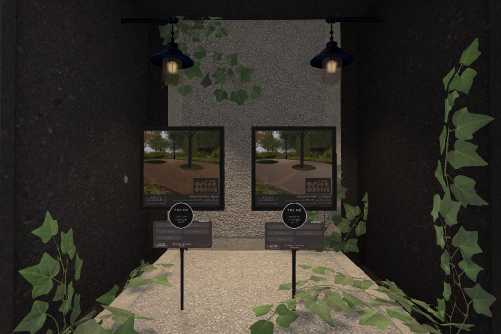 Atelier Pathway Bricks &amp; Atelier Pathway Concrete, L$350 each