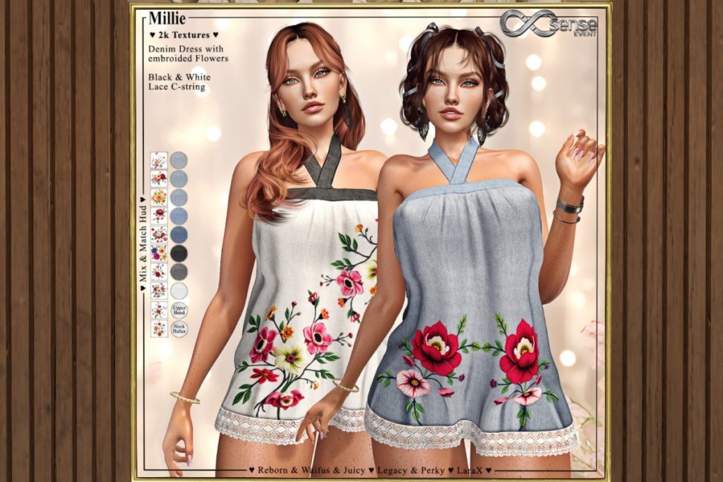 Millie Dress - Legacy/MaitreyaX/Reborn/+mods, L$499