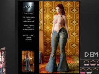 Daisy Outfit - GenX/Legacy/MaitreyaX/Reborn/+mods, L$150 each