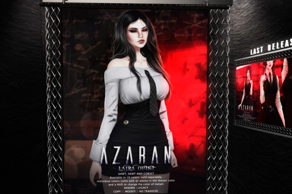 Laira Outfit - Legacy/Reborn, L$349 each/L$1699 FP