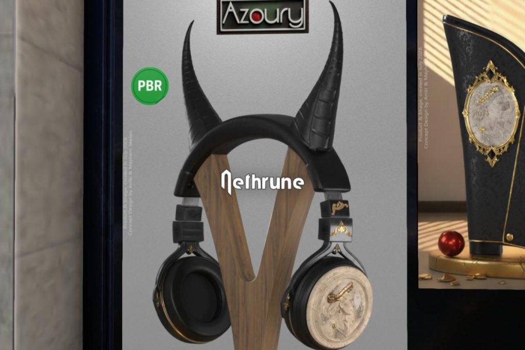 Nethrune Headphones, L$419