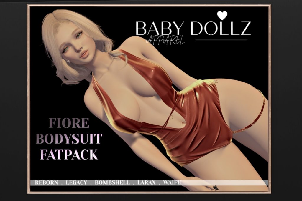 Fiore Bodysuit - Legacy/MaitreyaX/Reborn/+mods, L$169 each/L$450 FP