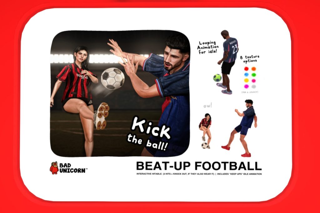 Beat-Up Football, L$399