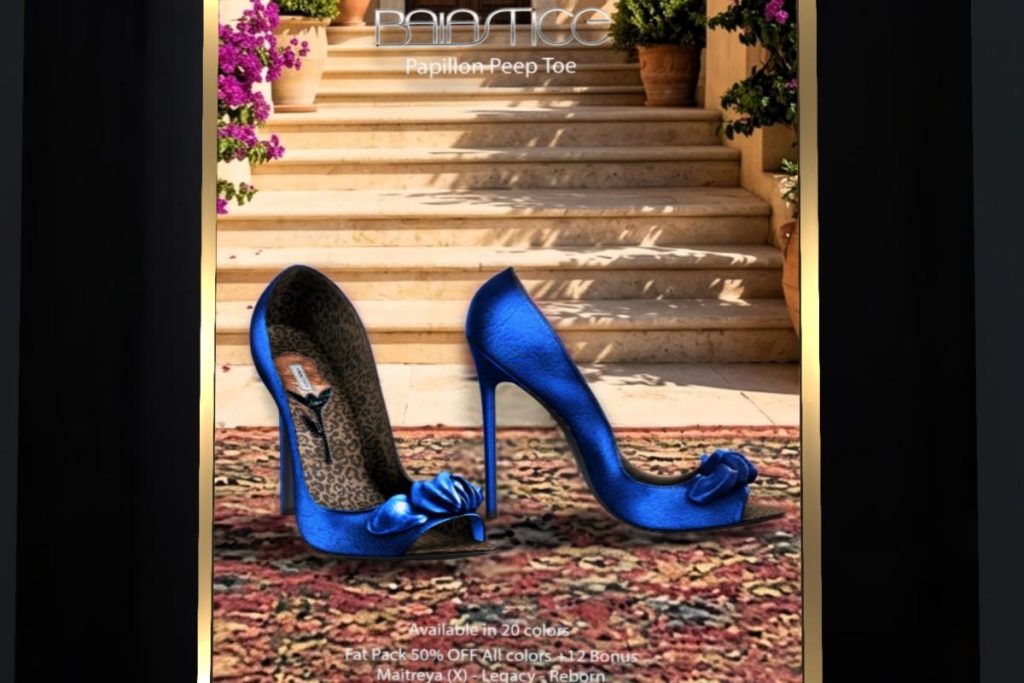 Olimpia Heels - Legacy/MaitreyaX/Reborn, L$225 each/L$1995 FP