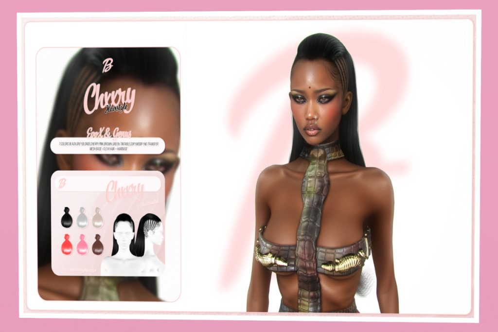 Chxxry Hairstyle &amp; Hairbase - EvoX/Genus, L$500 FP