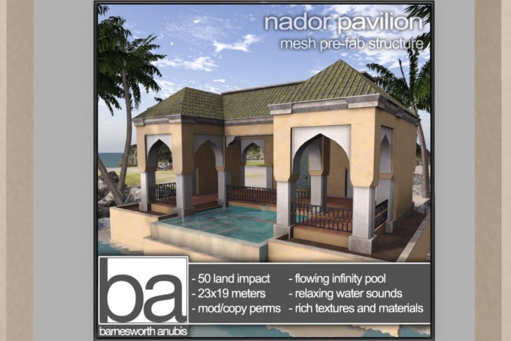 Nador Pavilion, L$188