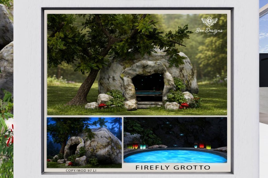 Firefly Grotto, L$340-L$390 each