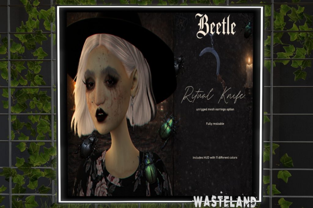 Ritual Knife Earrings, L$225