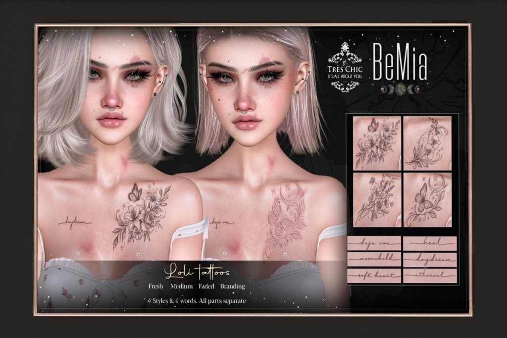 Loli Tattoos - BOM, L$199 FP