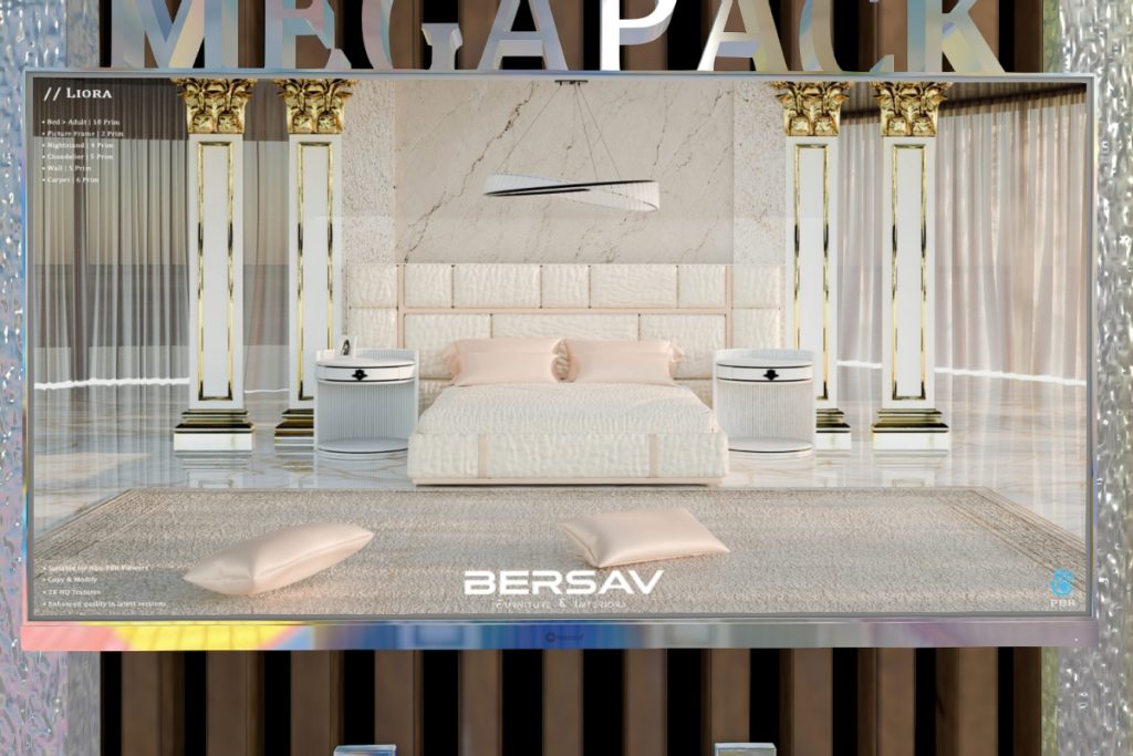 Liora Bedroom Furniture &amp; Decor, L$299-L$999 each/L$1599 FP