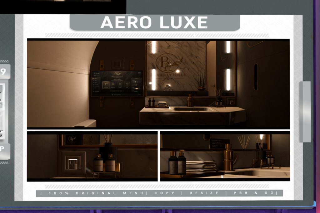 Aero Luxe Backdrop, L$555
