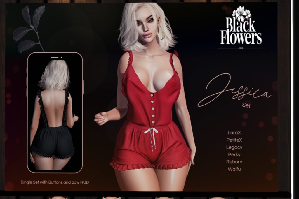 Jessica Set - Legacy/MaitreyaX/Reborn/+mods, L$275 each/L$1650 FP