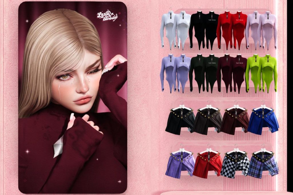 Milo Bodysuit &amp; Skirt - Legacy/MaitreyaX/Reborn, L$250 each/L$1250 FP