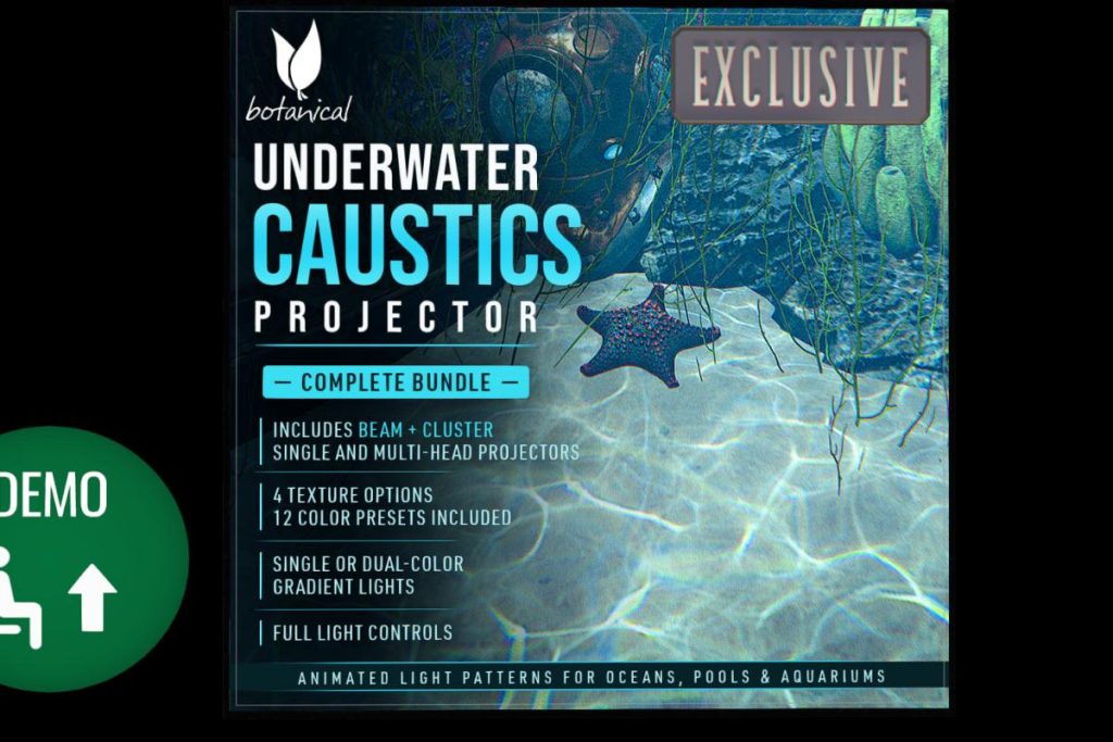 Underwater Caustics Projector Complete Bundle, L$799