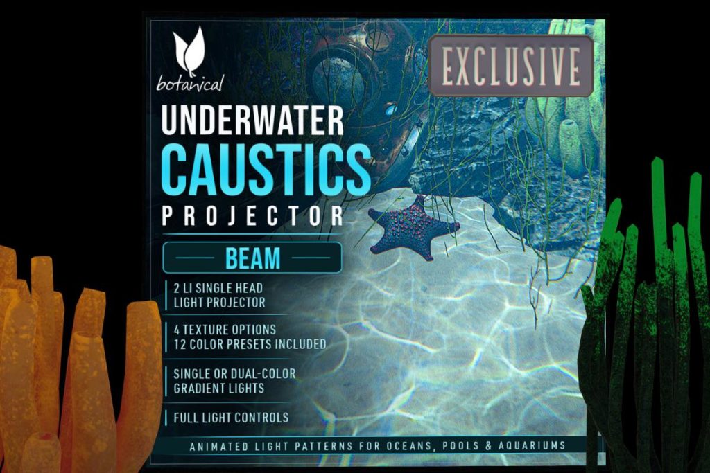 Underwater Caustics Projector Beams, L$39