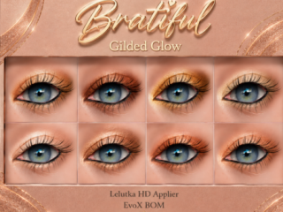 Gilded Glow Eyeshadow, L$199