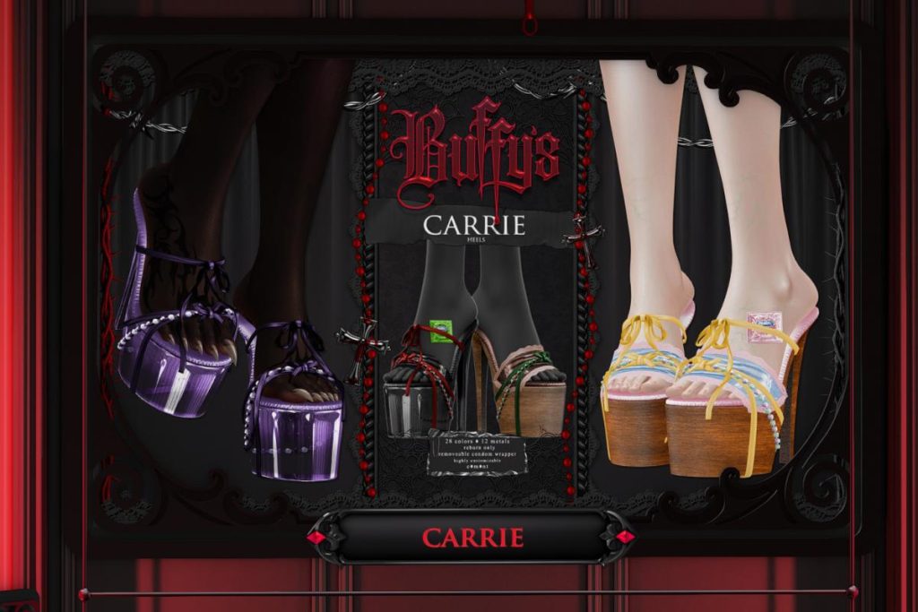 Carrie Shoes - Reborn, L$777
