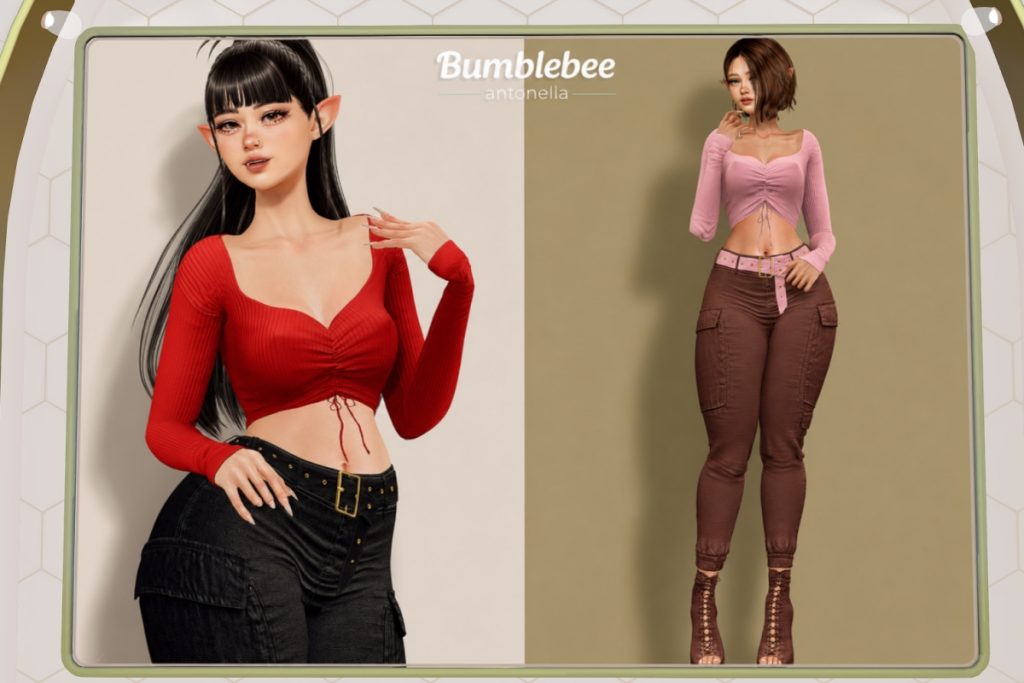 Antonella Outfit - GenX/Inithium/Legacy/MaitreyaX/Reborn/Slink+mods, L$250 each/L$1299 each FP/L$2899 MP