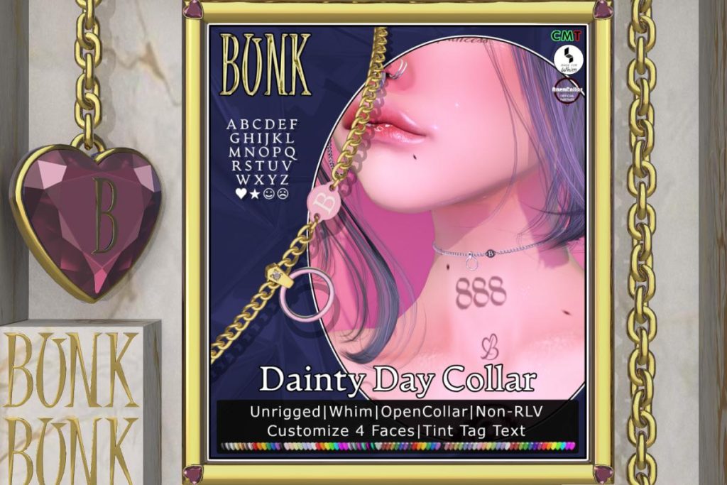 Dainty Day Collar, L$499