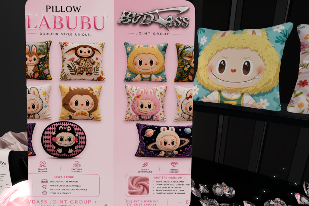 Pillows - L$285-L$299 each