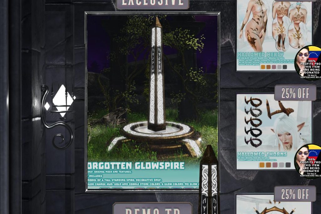 Forgotten Glowspire, L$299