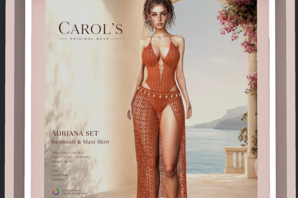 Adriana Set - See AD for Fits, L$249 each/L$999 each FP/L$1699 MP