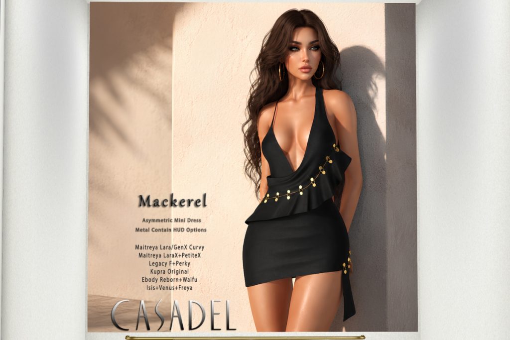 Mackerel Dress - see ad for fits, L$135 each/L$1000 FP