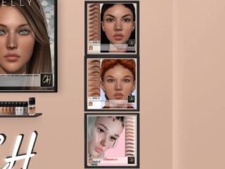Eyebrows #1 - EvoX, L$199 | Eyebrows #2 - EvoX, L$199 | Eyebrows #3 - EvoX, L$149