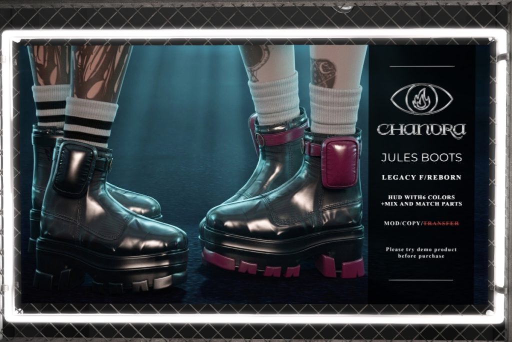 Jules Boots - Legacy/Reborn, L$600