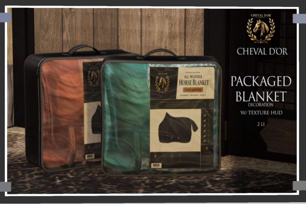 Packaged Blanket Decoration, L$350