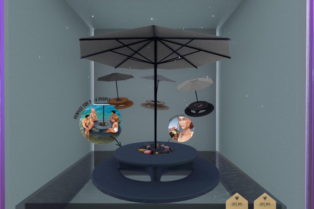Round Float Table, L$360 PG/L$559 Adult