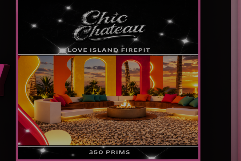 Love Island Firepit - L$1500 each