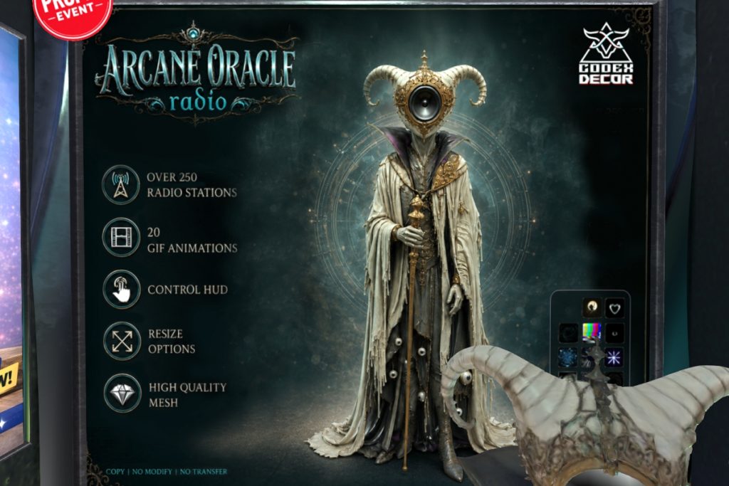 Arcane Oracle Radio, L$690