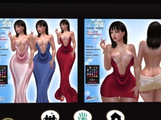 Yvory Dress - Legacy/MaitreyaX/Reborn/+mods, L$299 each FP