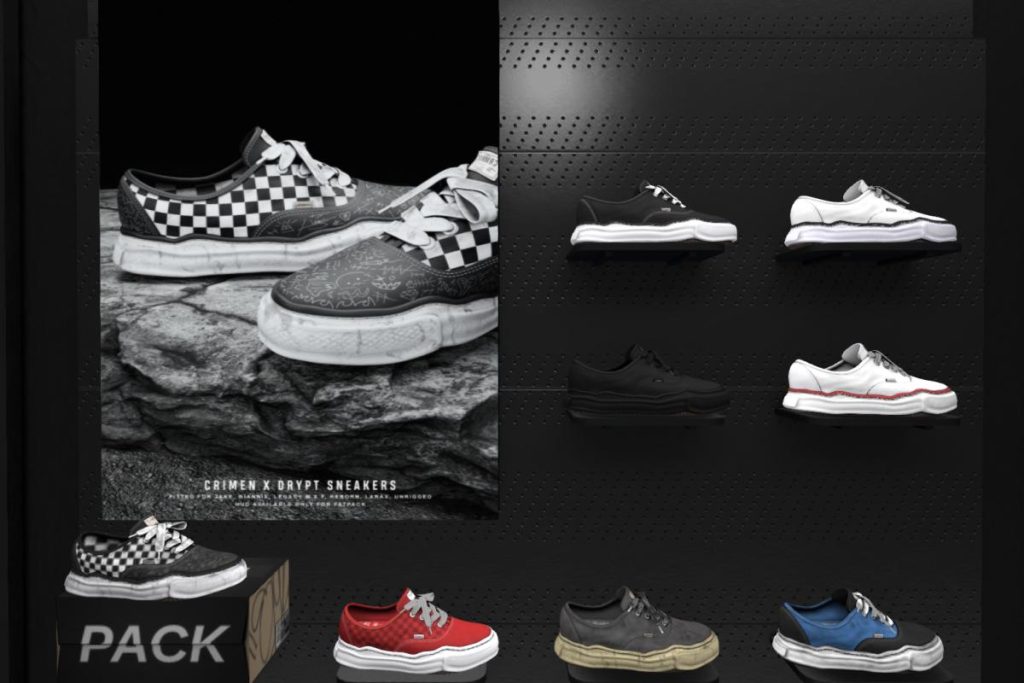 Drypt Sneakers - GianniX/Jake/Legacy F+M/MaitreyaX/Reborn, L$750