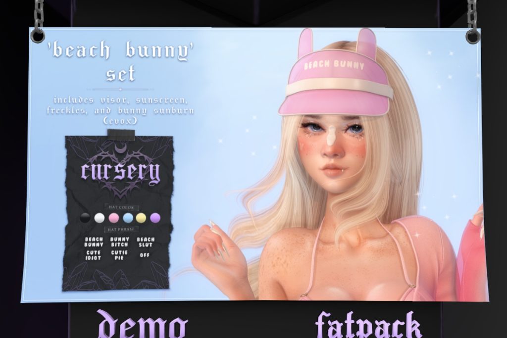 Beach Bunny Set - EvoX, L$249 each/L$899 FP