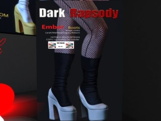 Ember Boots - Legacy/Maitreya/Reborn/+mods, L$999