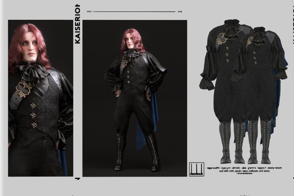 Kaiserion Oufit - Gianni X/Jake/Legacy M+F/Reborn/+mods, L$266 each