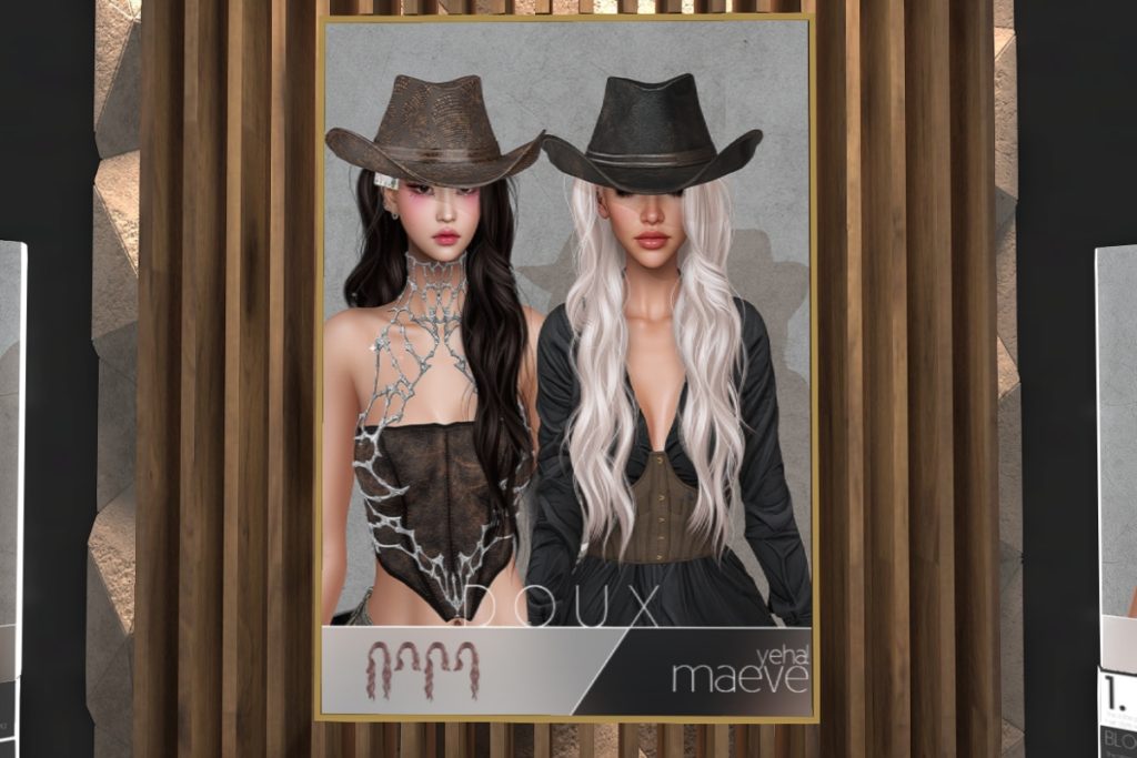Maeva Yeha! Hair, L$175-L$400 each/L$525 FP
