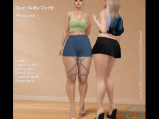 Delta Outfit - Legacy/MaitreyaX/Reborn/+mods, L$499-LL$399 each/L$2199 FP/L$
