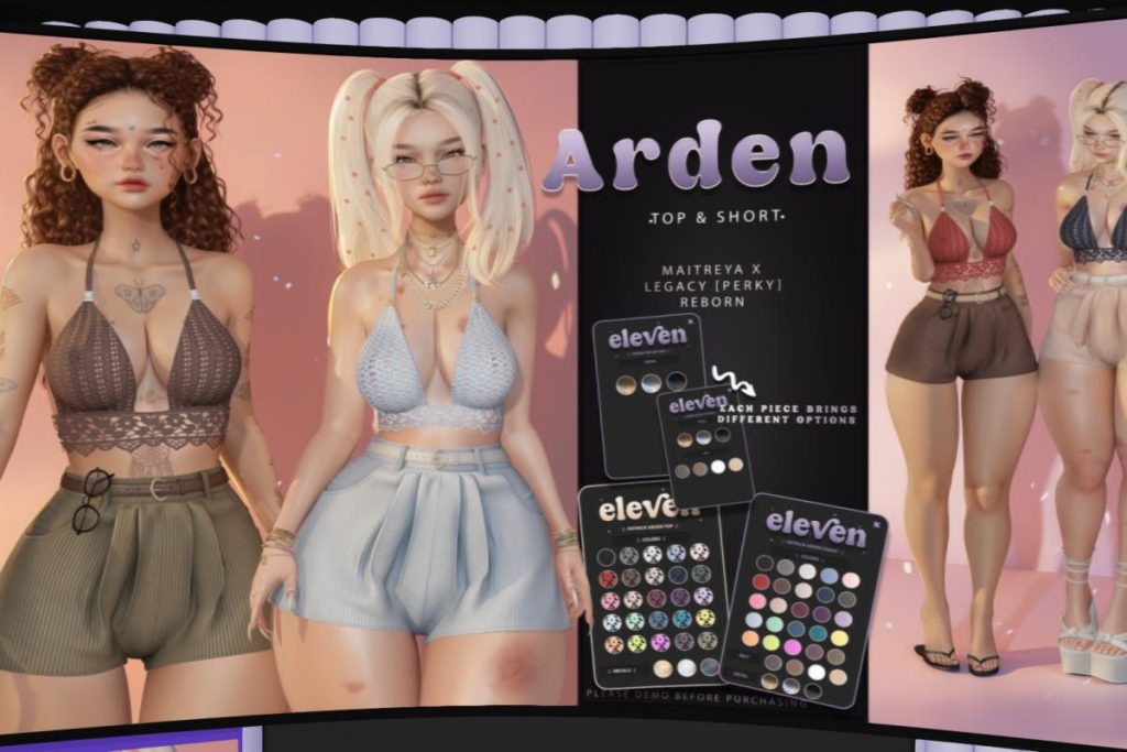 Arden Set - Legacy/MaitreyaX/Reborn/+mods, L$188 each/L$1188 each FP