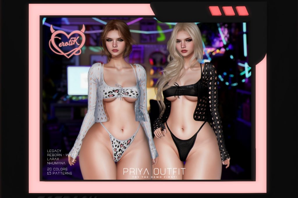 Priya Outfit - Legacy/MaitreyaX/Nhumana/Reborn/+mods, L$99