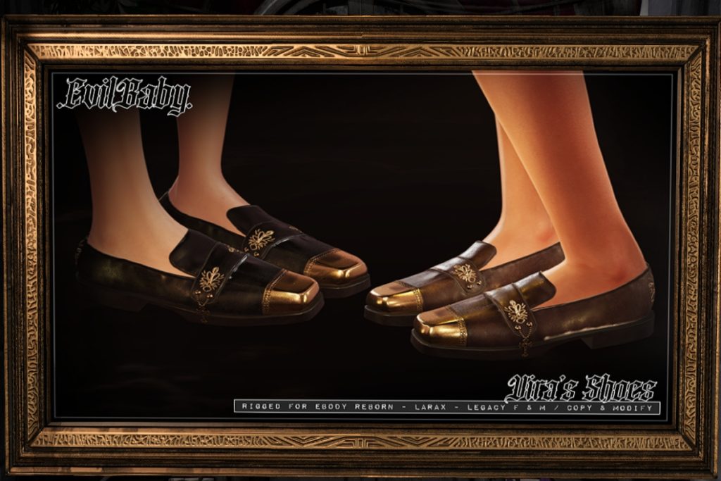 Vira's Shoes - Legacy F+M/MaitreyaX/Reborn, L$350