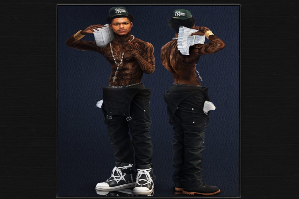 Youngboy Carthart Overalls &amp; Money Prop - Jake/Legacy, L$425-L$599 each/L$3999 FP