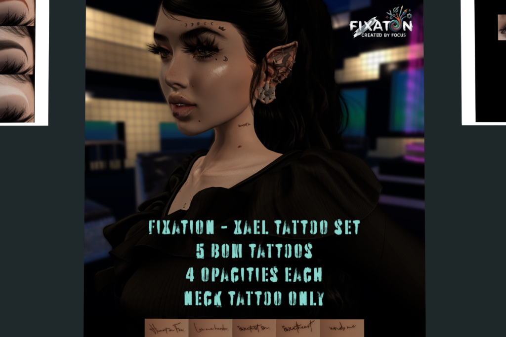Xael Tattoo Set - EvoX, L$299