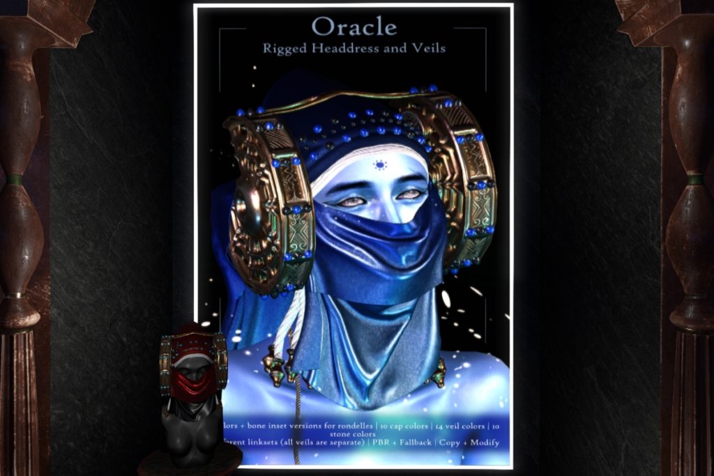 Oracle Headdress &amp; Veils, L$799