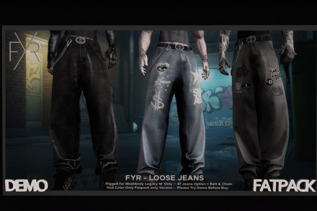 Loose Jeans - Legacy, L$349/L$1499 FP