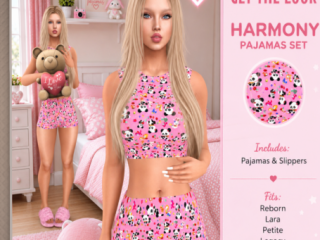 Harmony Pajamas Outfit - Inithium/Legacy/Lucy/MaitreyaX/Reborn/+mods, L$399 each