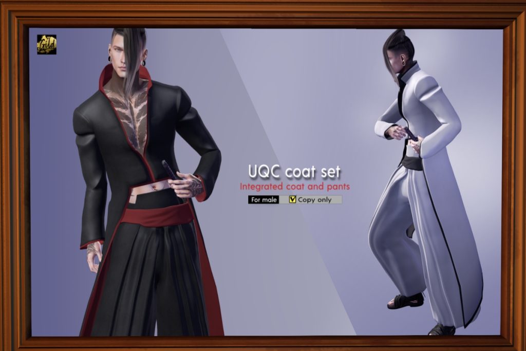UQC Coat and Pants Set - Jake/Legacy/+mods, L$250 each